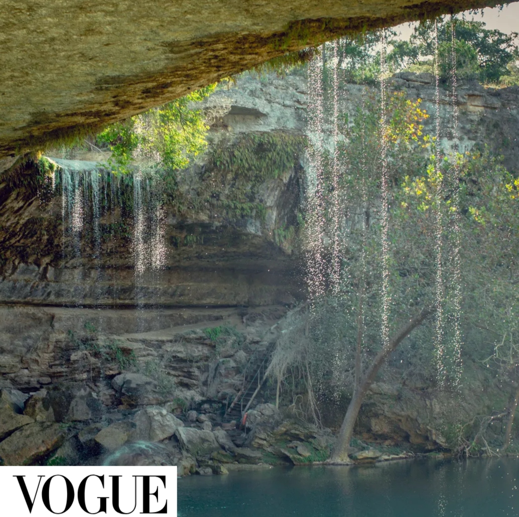 Vogue feature on Dripping Springs, Texas
