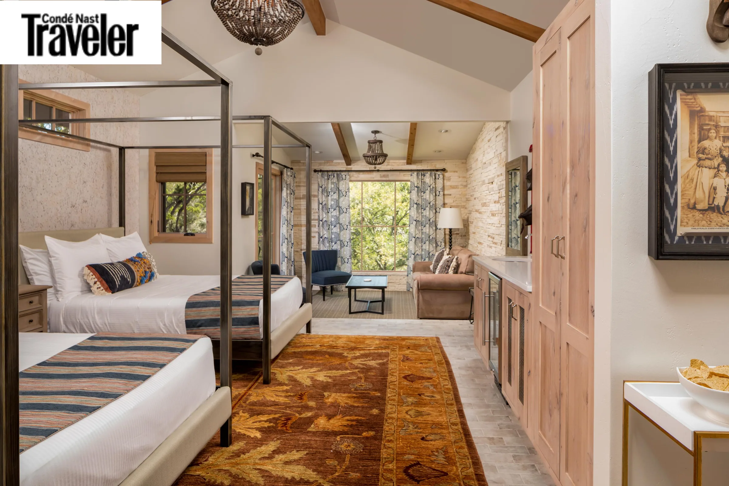 Condé Nast Traveler feature on Camp Lucy