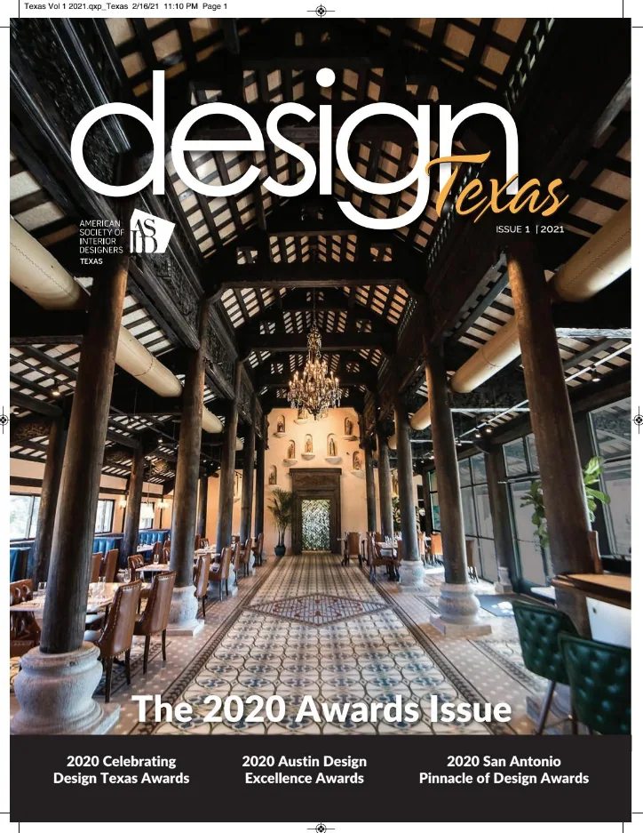 ASID Design Texas Magazine cover